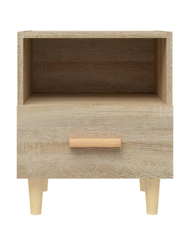 Comodini 2 pz Rovere Sonoma 40x35x47 cm