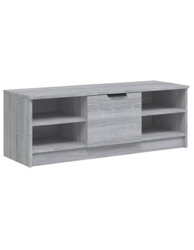 Mobile TV Grigio Sonoma 102x35,5x36,5 cm in Legno Multistrato
