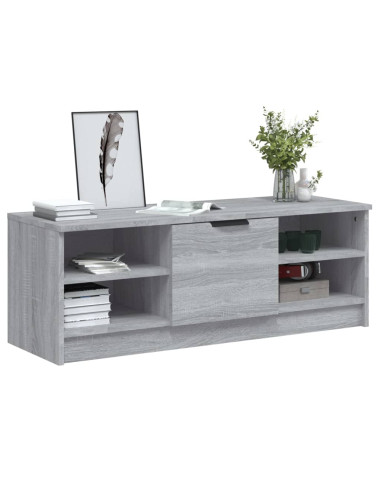 Mobile TV Grigio Sonoma 102x35,5x36,5 cm in Legno Multistrato