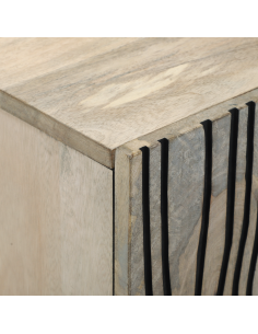 Unità TV Bianco 105 x 33 x 46 cm Legno multistrato 2