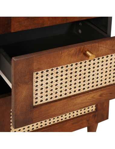 Credenza Marrone 40 x 33,5 x 75 cm Legno di mango massello