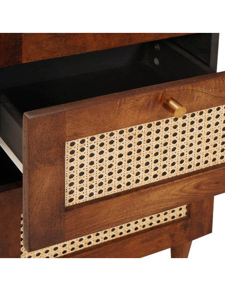 Armadi e Supporti per Storage di Media con cassetto Marrone