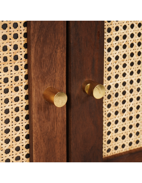 Credenza Marrone 60 x 33,5 x 75 cm Legno di mango massello