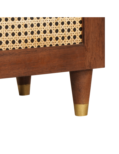 Credenza Marrone 60 x 33,5 x 75 cm Legno di mango massello