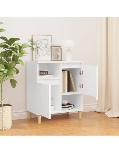 Credenza Bianca 60x35x70 cm in Legno Multistrato