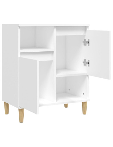 Credenza Bianca 60x35x70 cm in Legno Multistrato