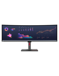 Lenovo ThinkVision P49w-30 Monitor PC 124,5 cm (49") 5120 x 1440 Pixel DQHD LED Nero 2