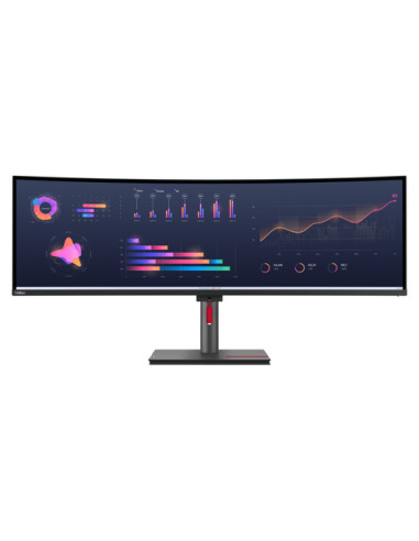 Lenovo ThinkVision P49w-30 Monitor PC 124,5 cm (49") 5120 x 1440 Pixel DQHD LED Nero