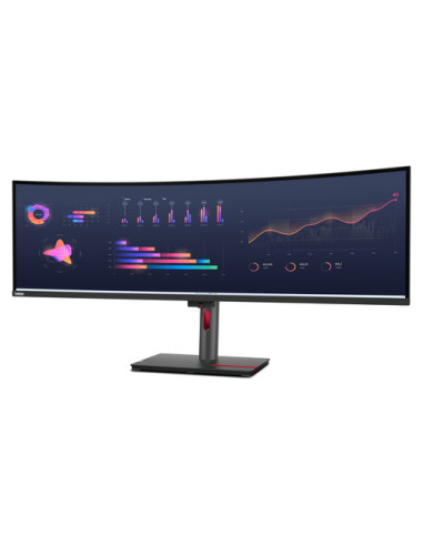 Lenovo ThinkVision P49w-30 Monitor PC 124,5 cm (49") 5120 x 1440 Pixel DQHD LED Nero