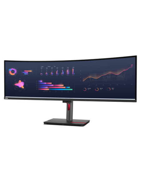 Lenovo ThinkVision P49w-30 Monitor PC 124,5 cm (49") 5120 x 1440 Pixel DQHD LED Nero