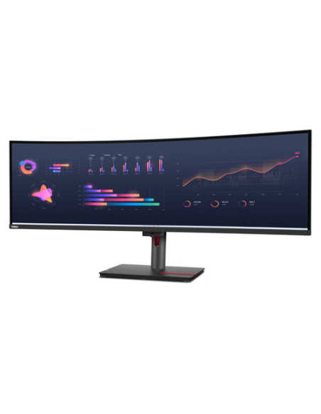 Lenovo ThinkVision P49w-30 Monitor PC 124,5 cm (49") 5120 x 1440 Pixel DQHD LED Nero