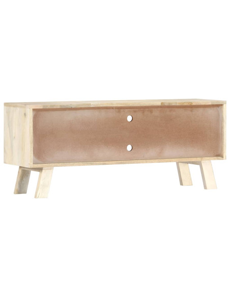 Mobile Porta TV 110x30x44 cm in Legno Massello di Mango