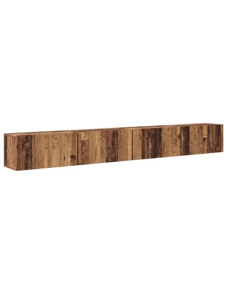 Set mobile TV 4 pcs Legno Antico Media 30 x 60 x 30.5 cm