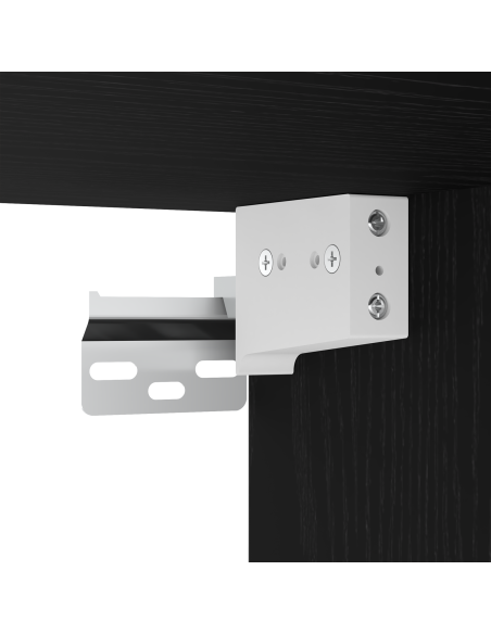 Set mobile TV 4 pcs Rovere Nero 60 x 30 x 30 cm