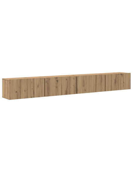 Set mobile TV 4 pcs Quercia Artigianale Media 60 x 30 x 30.5 cm