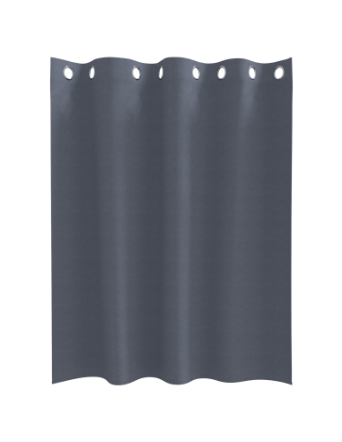 Tende Blackout con Anelli 2 pcs Antracite 140 x 140 cm