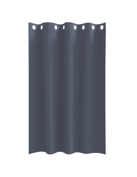 Tende Blackout con Anelli 2 pcs Antracite 175 x 140 cm