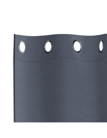 Tende con tende 2 pcs Antracite 225 x 140 cm Poliestere