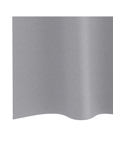 Tende Blackout con Anelli 2 pcs Grigio chiaro 140 x 140 cm
