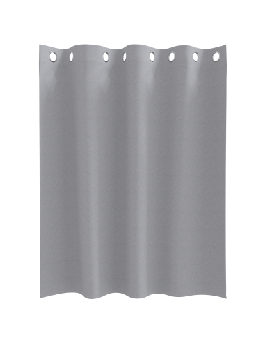 Tende Blackout con Anelli 2 pcs Grigio chiaro 140 x 140 cm