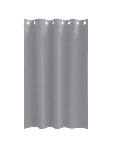 Tende Blackout con Anelli 2 pcs Grigio chiaro 175 x 140 cm