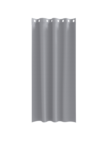 Tende Blackout con Anelli 2 pcs Grigio chiaro 225 x 140 cm