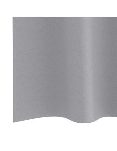 Tende Blackout con Anelli 2 pcs Grigio chiaro 245 x 140 cm 2
