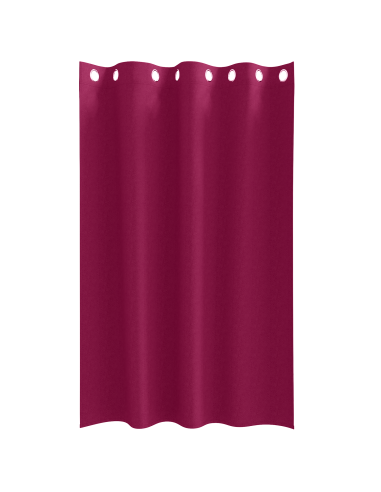 Tende Blackout con Anelli 2 pcs Rosso Vino 175 x 140 cm