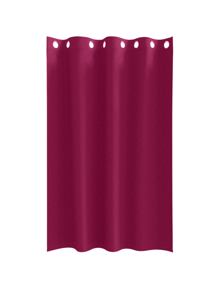 Tende Blackout con Anelli 2 pcs Rosso Vino 175 x 140 cm