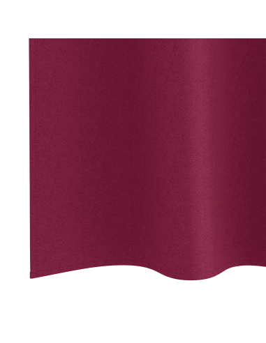 Tende Blackout con Anelli 2 pcs Rosso Vino 245 x 140 cm