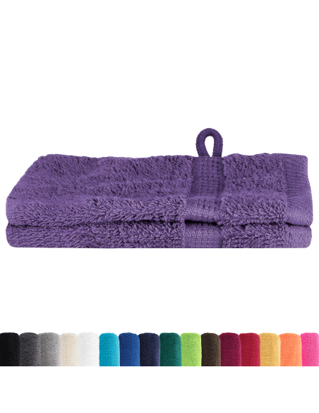 Fazzoletti 2 pcs Viola 15 x 21 cm Cotone