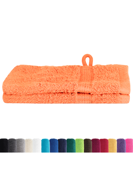 Fazzoletti 2 pcs Arancione 15 x 21 cm Cotone