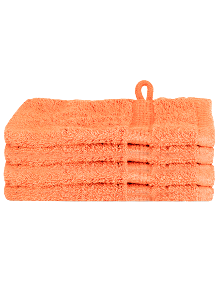 Fazzoletti 4 pcs Arancione 15 x 21 cm Cotone