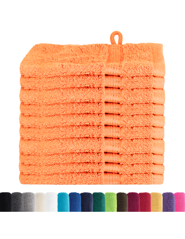 Asciugamano per Ospiti SOLUND Arancione 550 gsm