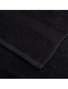 Asciugamano per Ospiti SOLUND Nero 550 gsm 2