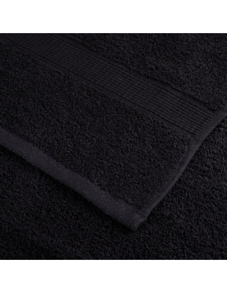 Asciugamano per Ospiti SOLUND Nero 550 gsm