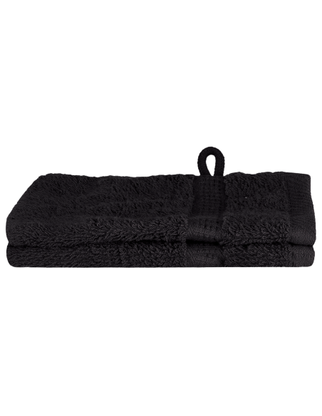 Fazzoletti 2 pcs Nero 15 x 21 cm Cotone