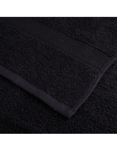 Asciugamano per Ospiti SOLUND Nero 550 gsm