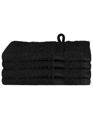 Asciugamano per Ospiti SOLUND Nero 550 gsm