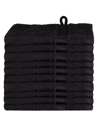 Asciugamano per Ospiti SOLUND Nero 550 gsm