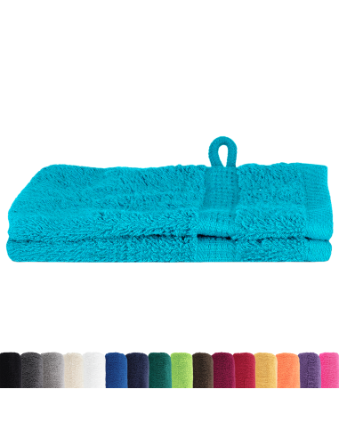 Asciugamano per Ospiti SOLUND Turchese 550 gsm