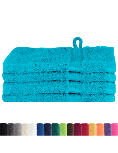 Asciugamano per Ospiti SOLUND Turchese 550 gsm