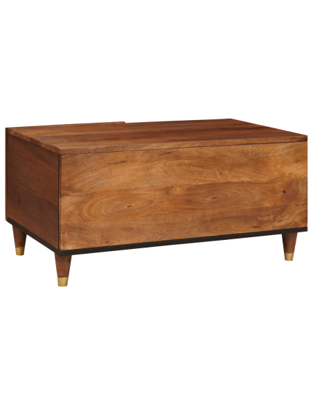 Tavolino da salotto 80 x 50 x 40 cm Legno di mango massello