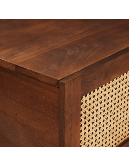 Tavolino da salotto 80 x 50 x 40 cm Legno di mango massello