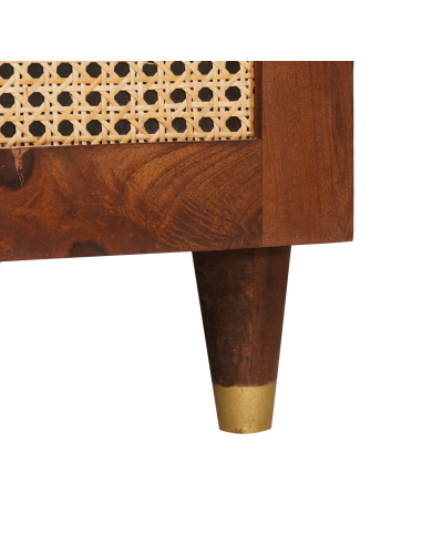 Tavolino da salotto 80 x 50 x 40 cm Legno di mango massello