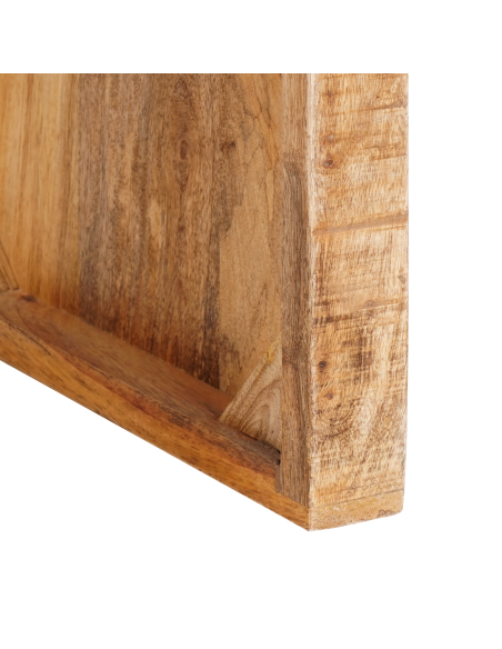Tavolino Marrone 60 x 35 x 46 cm Legno di mango massello