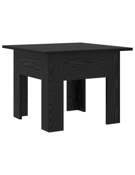 Tavolino da caffè Rovere Nero 55 x 55 x 42 cm