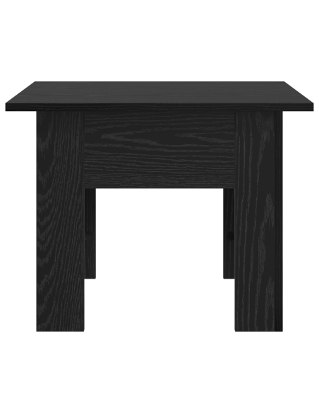 Tavolino da caffè Rovere Nero 55 x 55 x 42 cm