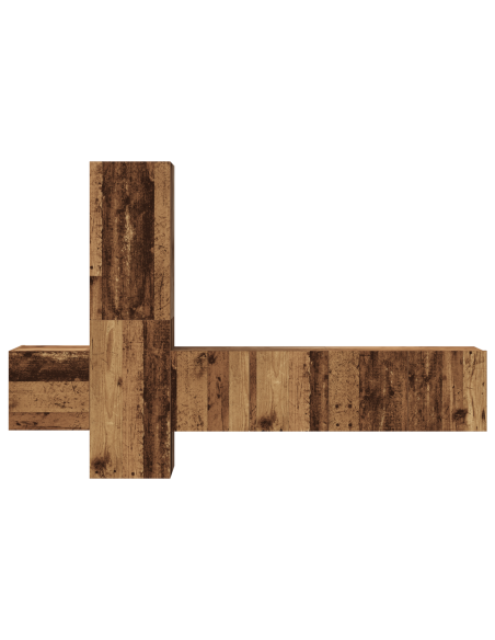 Set mobile TV 5 pcs Legno Antico Media 181 x 30 x 120 cm