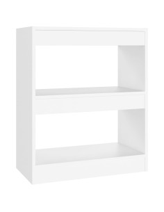 Libreria/Divisorio Bianco 60x30x72 cm 2